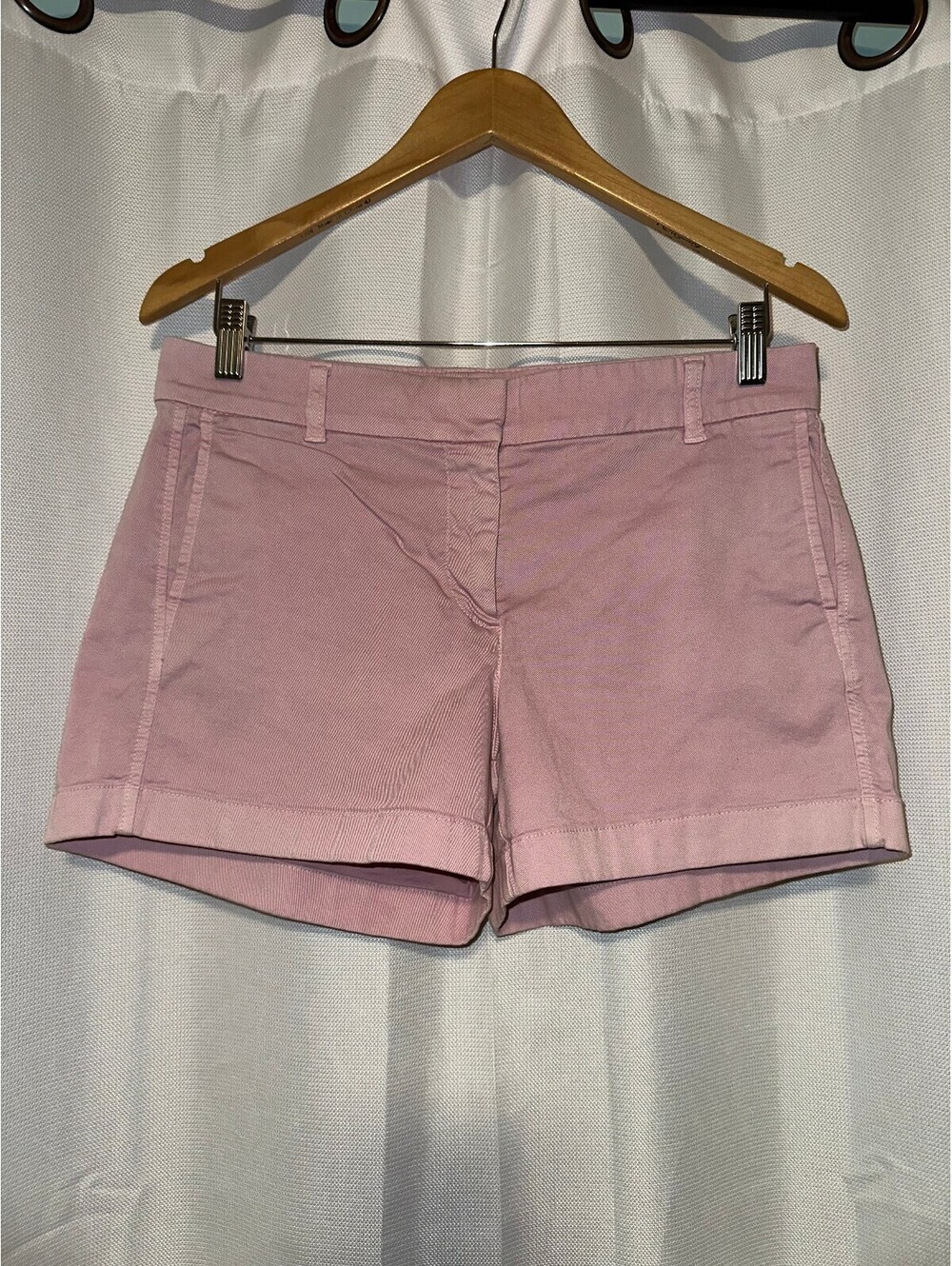 J.Crew Pink Cotton Blend Women's Shorts Size 6 Casual